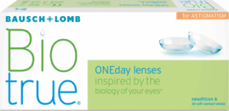 B+L BioTrue 1 Day Astigmatism 30pk