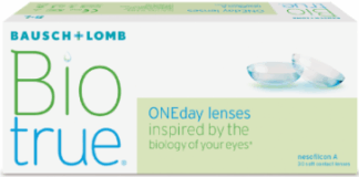 B+L BioTrue 1 Day Lenses 30pk