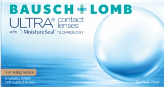 B+L Ultra Astigmatism Monthly Contact Lens 6pk