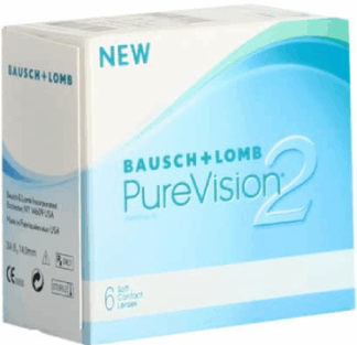 B+L PureVision2 Monthly 6pk