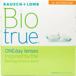 B+L BioTrue 1 Day Astigmatism 90pk