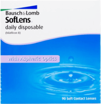 B+L SofLens 1 Day Disposable 90pk